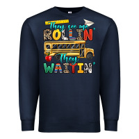 Navy they see me rollin they waitin Premium Sweatshirt - texasbilliewilder
