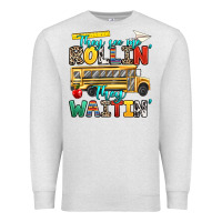 Oatmeal Heather they see me rollin they waitin Premium Sweatshirt - texasbilliewilder