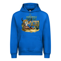 Cobalt country mini Urban Hoodie - NancyCooperArtShop