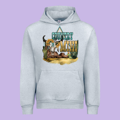 Country Mini Urban Hoodie Designed By Nancycooperartshop