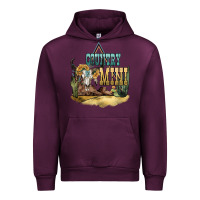 Mauve Wine country mini Urban Hoodie - NancyCooperArtShop