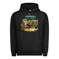 Pigment Black country mini Urban Hoodie - NancyCooperArtShop