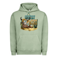 Pigment Oil Green country mini Urban Hoodie - NancyCooperArtShop
