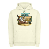 Pigment Pistachio country mini Urban Hoodie - NancyCooperArtShop