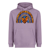 Lavender basketball rainbow Heavyweight Hoodie - Zillion Design Studio