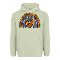 Matcha basketball rainbow Heavyweight Hoodie - Zillion Design Studio
