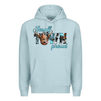 Blue Mist small town proud Premium Hoodie - JahusDesignShop