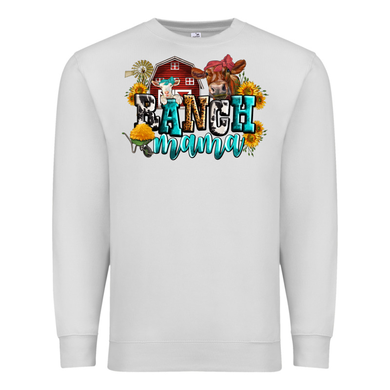Ranch Mama Premium Sweatshirt by Zillion Design Studio | Teevron