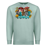 Seafoam ranch mama Premium Sweatshirt - Zillion Design Studio