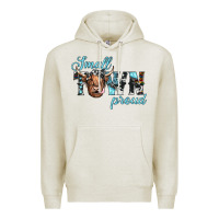 Oatmeal Heather small town proud Premium Hoodie - JahusDesignShop