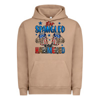Pigment Burro star spangled and hammered skeleton hand Urban Hoodie - Jasminsmagicworld