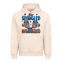 Sandshell star spangled and hammered skeleton hand Urban Hoodie - Jasminsmagicworld