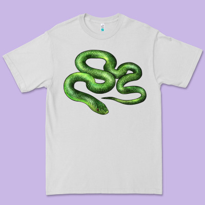 Boomslang Snake Premium Tee Designed By Lillyallendesigns
