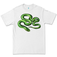 White boomslang snake Premium Tee - LillyAllenDesigns