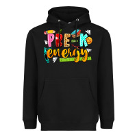 Black pre k energy Heavyweight Hoodie - texasbilliewilder