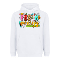 White pre k energy Heavyweight Hoodie - texasbilliewilder