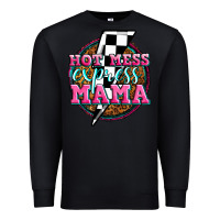 Black hot mess express mama Premium Sweatshirt - Zillion Design Studio