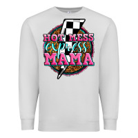 Dove Grey hot mess express mama Premium Sweatshirt - Zillion Design Studio