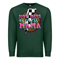 Sports Green hot mess express mama Premium Sweatshirt - Zillion Design Studio