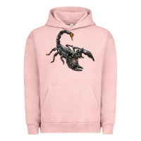 Pigment Salmon scorpion Urban Hoodie - LillyAllenDesigns