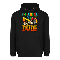 Black preschool dude Heavyweight Hoodie - texasbilliewilder