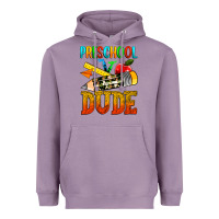 Lavender preschool dude Heavyweight Hoodie - texasbilliewilder