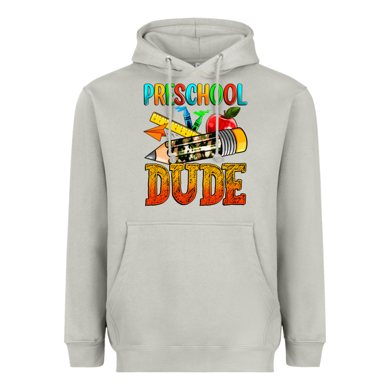 Preschool Dude Heavyweight Hoodie by texasbilliewilder | Teevron