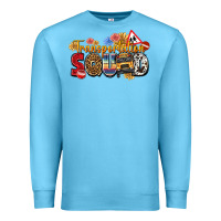 Ocean Blue transportation squad Premium Sweatshirt - texasbilliewilder