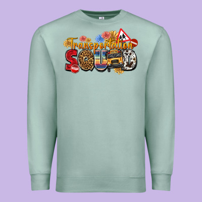 Transportation Squad Premium Sweatshirt Designed By Texasbilliewilder