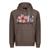 Coffee love all day every day Premium Hoodie - Artiststas