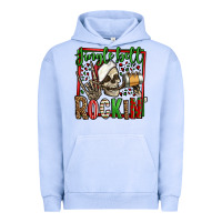Pigment Grape Ice jingle bell rockin skeleton christmas Urban Hoodie - Jasminsmagicworld