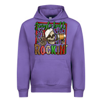 Tulip jingle bell rockin skeleton christmas Urban Hoodie - Jasminsmagicworld