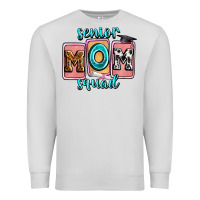 Dove Grey senior mom squad Premium Sweatshirt - Zillion Design Studio