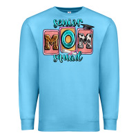 Ocean Blue senior mom squad Premium Sweatshirt - Zillion Design Studio