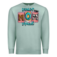 Seafoam senior mom squad Premium Sweatshirt - Zillion Design Studio
