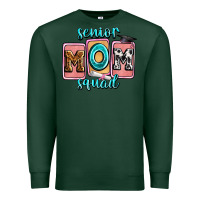 Sports Green senior mom squad Premium Sweatshirt - Zillion Design Studio