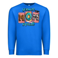 True Royal senior mom squad Premium Sweatshirt - Zillion Design Studio
