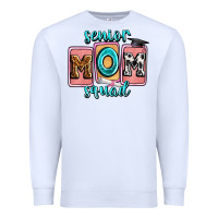White senior mom squad Premium Sweatshirt - Zillion Design Studio