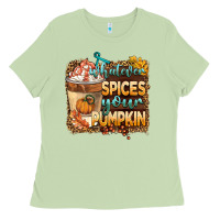 Matcha whatever spıces your pumpkin Ladies Tee - BarkalooDesign