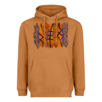 Meerkat basketball brushstroke Heavyweight Hoodie - Zillion Design Studio