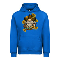 Cobalt cowboy gnome sunflower rope Urban Hoodie - BarkalooDesign