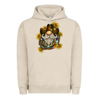 Pigment French Oak cowboy gnome sunflower rope Urban Hoodie - BarkalooDesign