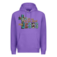 Purple let me tell you about my jesus Premium Hoodie - Artiststas