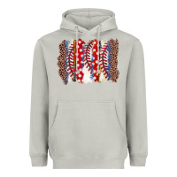 Moon Dust baseball brushstroke Heavyweight Hoodie - Zillion Design Studio