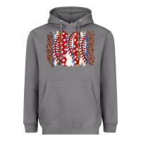 Storm baseball brushstroke Heavyweight Hoodie - Zillion Design Studio