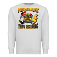 Dove Grey they see me rollin they waiting Premium Sweatshirt - texasbilliewilder