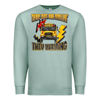 Seafoam they see me rollin they waiting Premium Sweatshirt - texasbilliewilder
