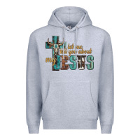 Heather Grey let me tell you about my jesus Premium Hoodie - Artiststas