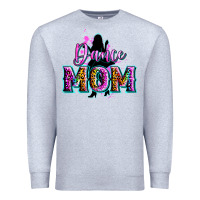 Heather Grey dance mom Premium Sweatshirt - Zillion Design Studio