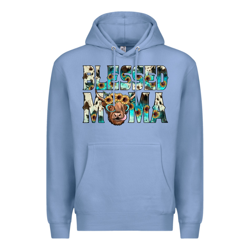 Blessed Mama Premium Hoodie by JahusDesignShop | Teevron